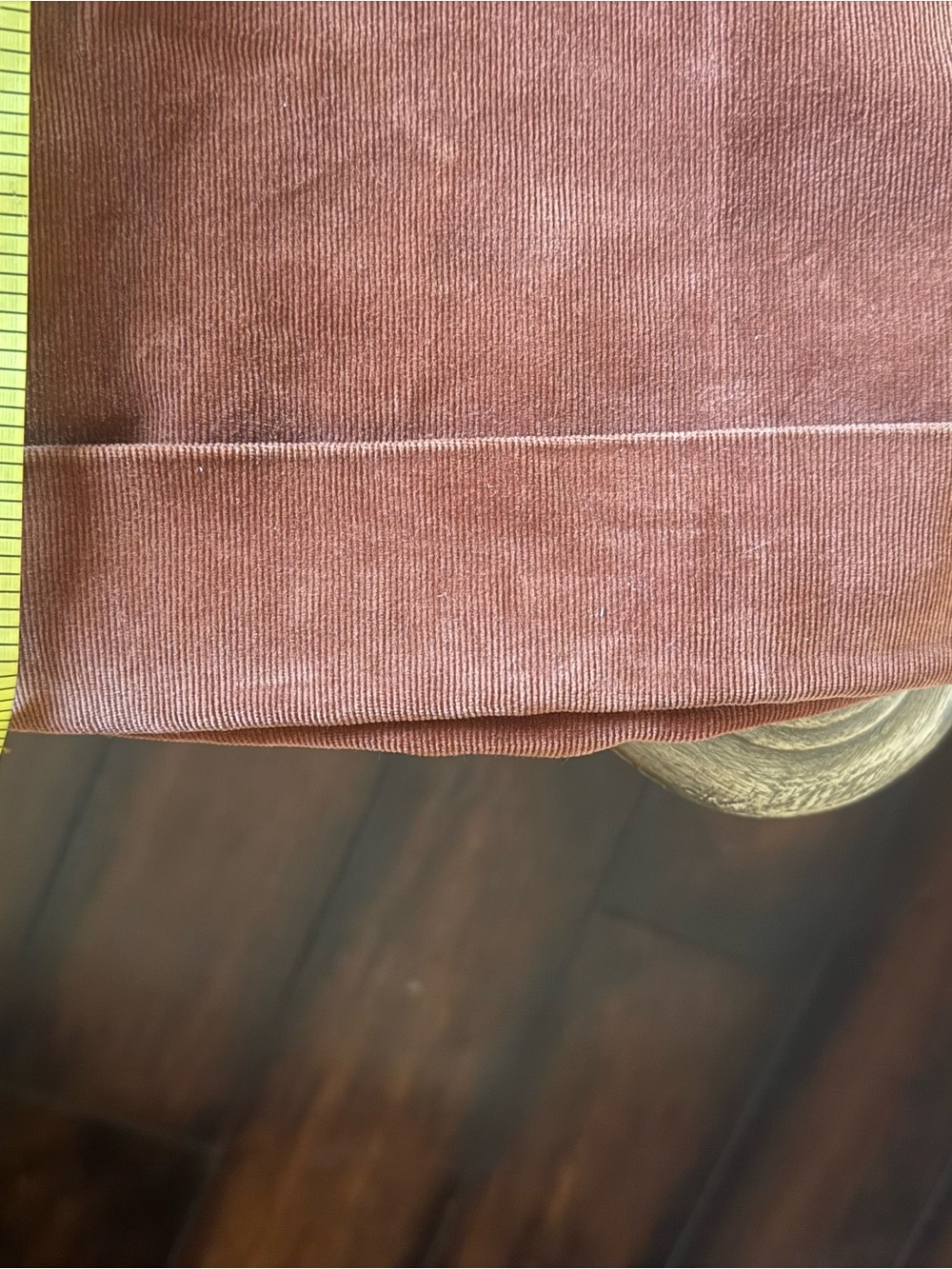 MOTHER Wide-Leg Cuffed Pants in Friar Brown - Picture 12 of 12